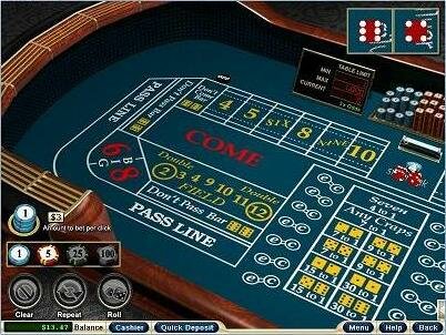 Online Craps casino games