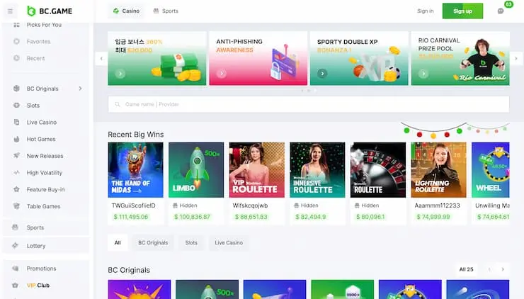 BC.Game Neteller Casino