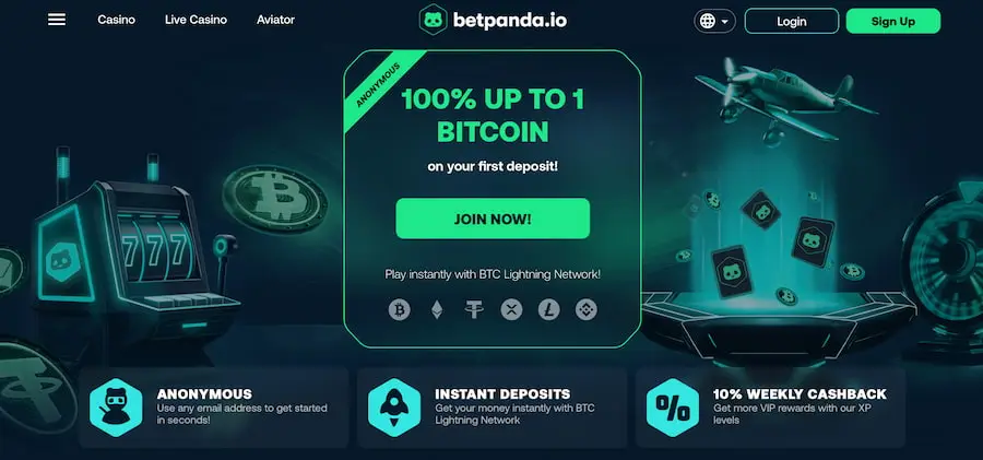 BetPanda.io Homepage