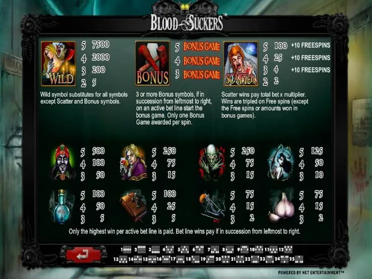Blood Suckers Info