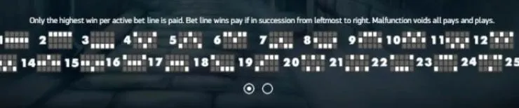 Blood Suckers Pay Lines