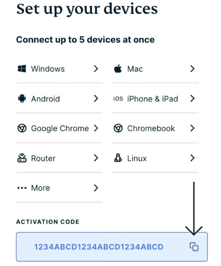 ExpressVPN Set Up Your Devices