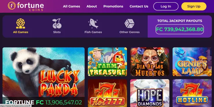 Fortune Coins Games