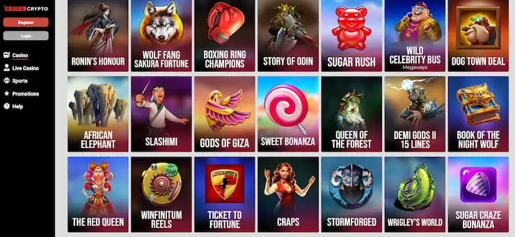 Reelcrypto Online Slots