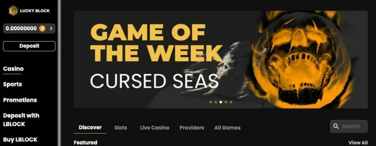 Lucky Block online casino