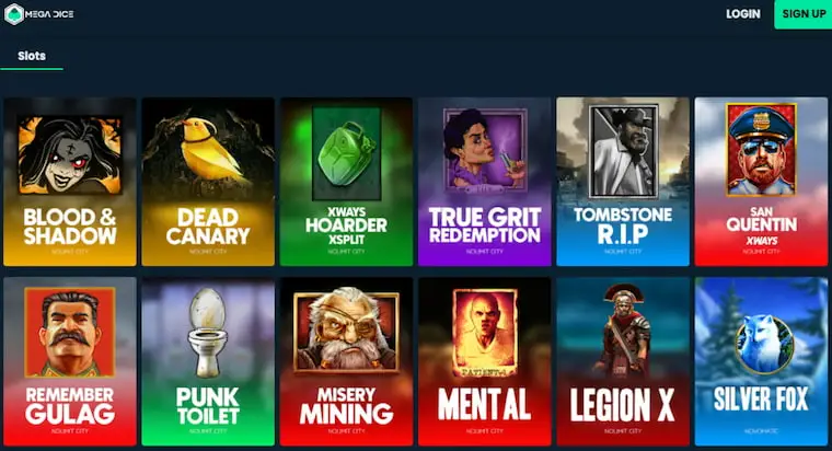 Mega Dice Slots