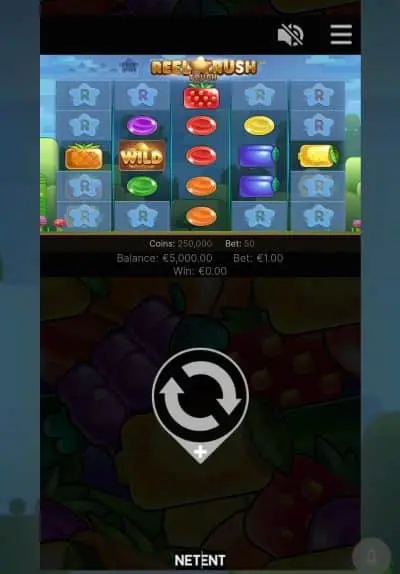 Reel Rush mobile