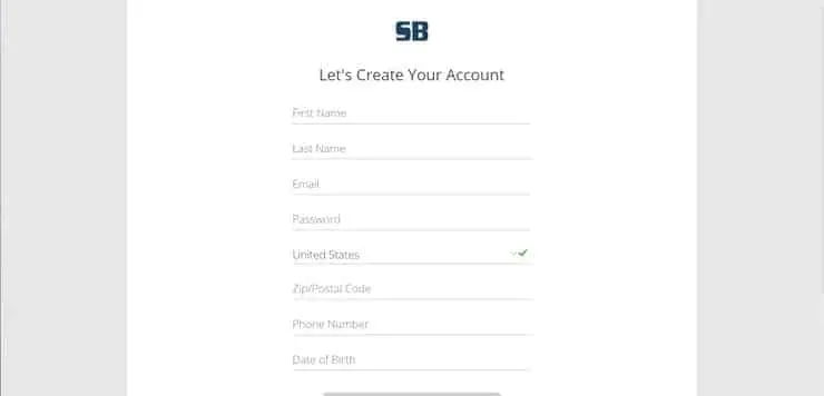 Sign up forms