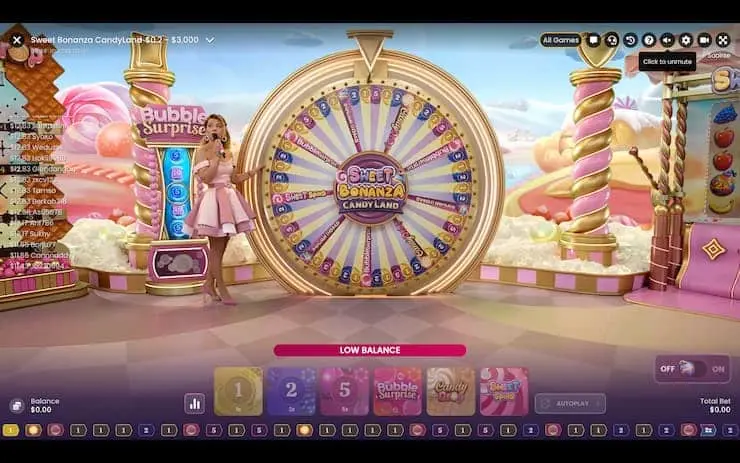 Sweet Bonanza CandyLand Lucky Block