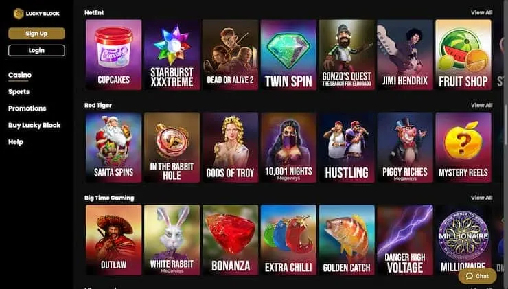 Lucky Block Casino Dead or Alive 2 Slot