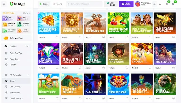 BC.Game Casino Dead or Alive 2 Slot