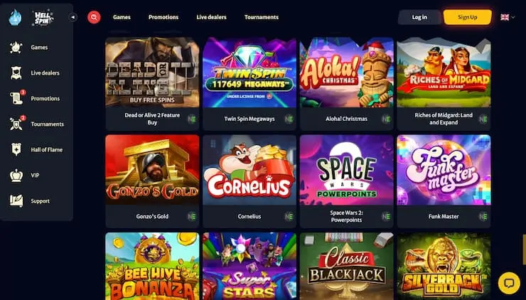 HellSpin Casino Dead or Alive 2 Slot