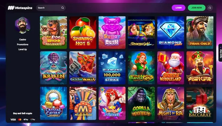 MetaSpins Casino Sugar Rush Slot