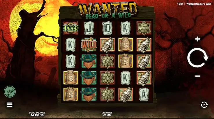 Wanted Dead or a Wild Slot