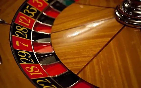 Roulette table