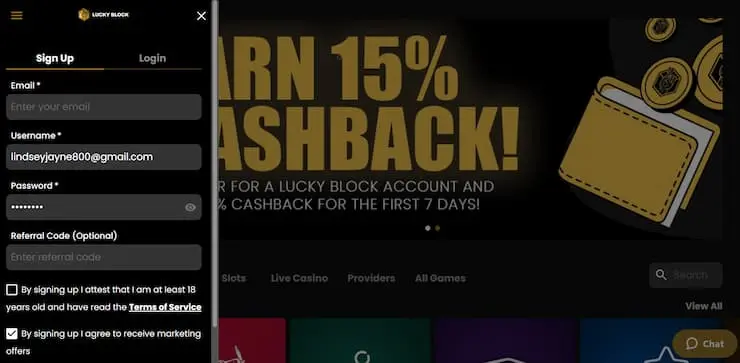 Step 2 at Lucky Block 1