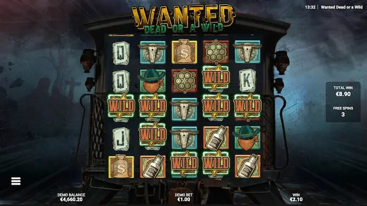 Wanted Dead or a Wild Bonus 3