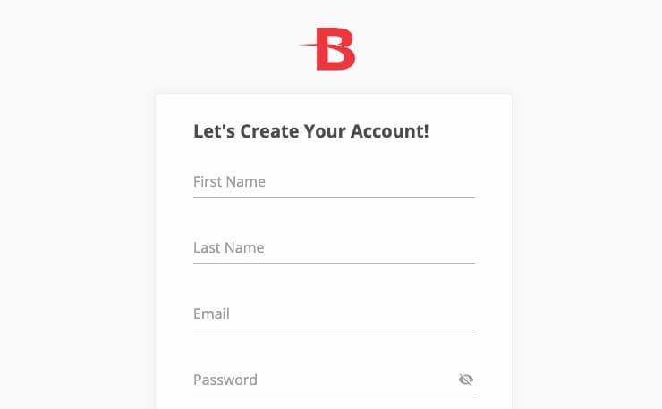 BetOnline registration form