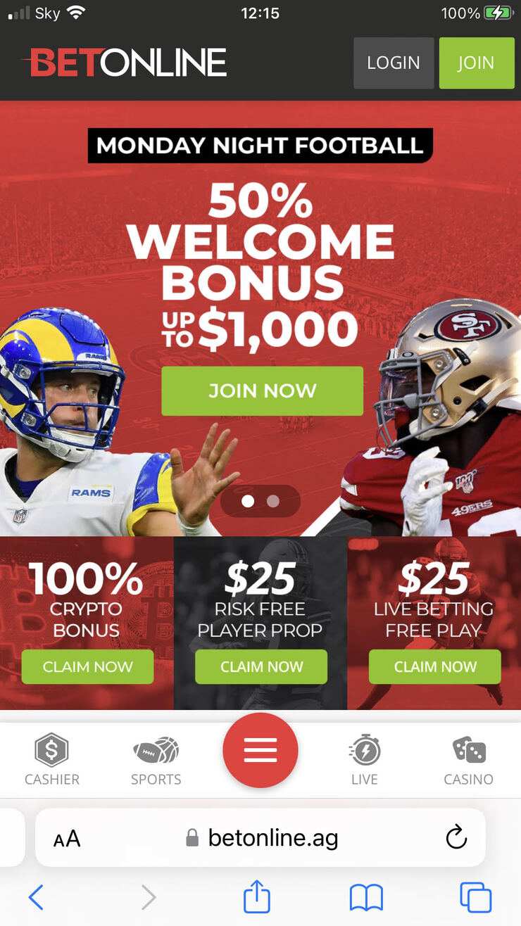 BetOnline Promo Codes December 2025 - BetOnline Sports Review