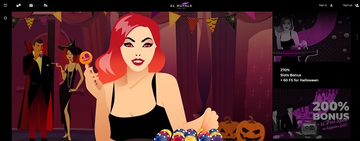 El Royale Casino Homepage