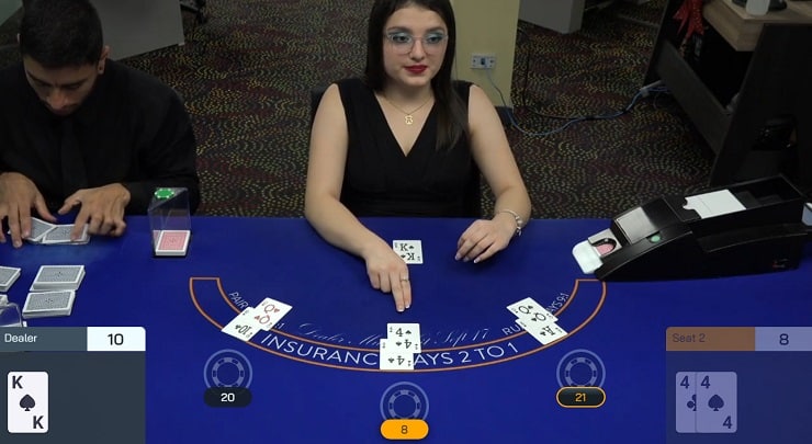 Live Casino Blackjack Early Payout