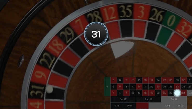 Live Casino European Roulette