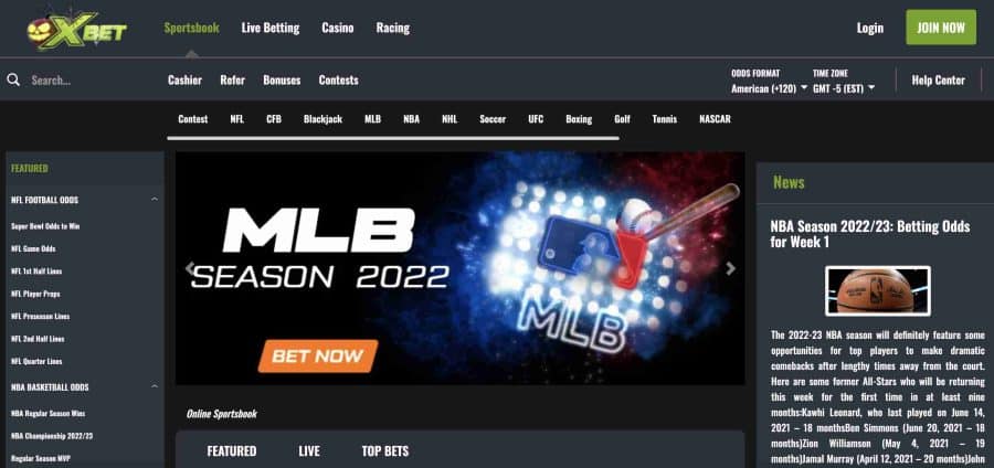 XBet sportsbook