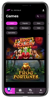 el royale casino mobile