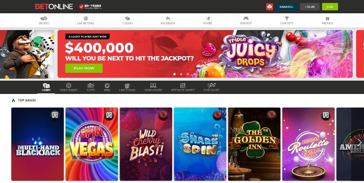 real money online casino Nevada- BetOnline
