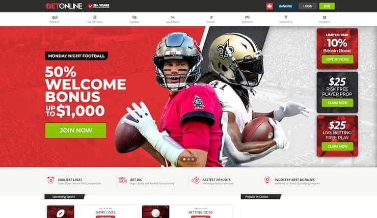 BetOnline Kentucky Sports Betting Site