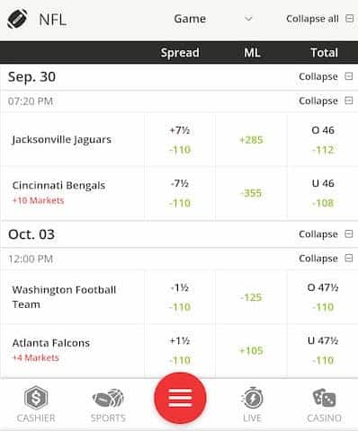 BetOnline Bet