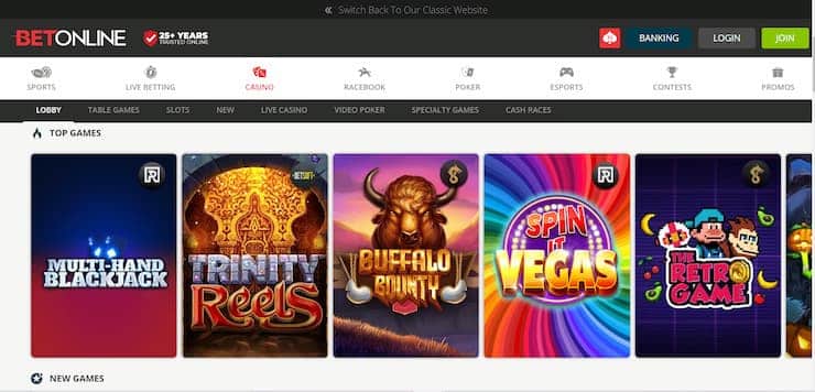 Vanilla Visa Casinos