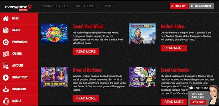 Vanilla Visa Casinos