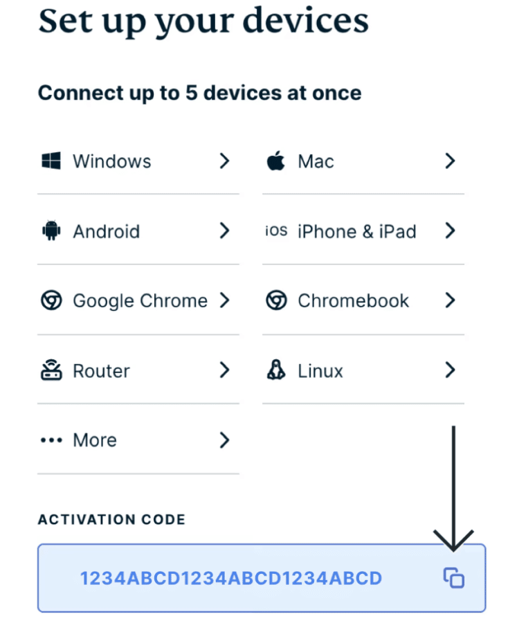 ExpressVPN Set Up Your Devices