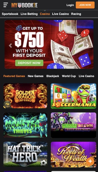 mybookie mobile app