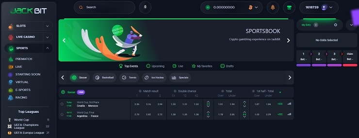 JackBit Romania Sports Betting Site
