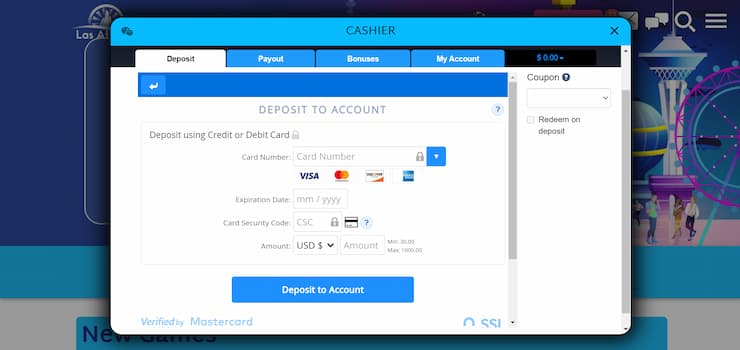 Vanilla Visa Casinos