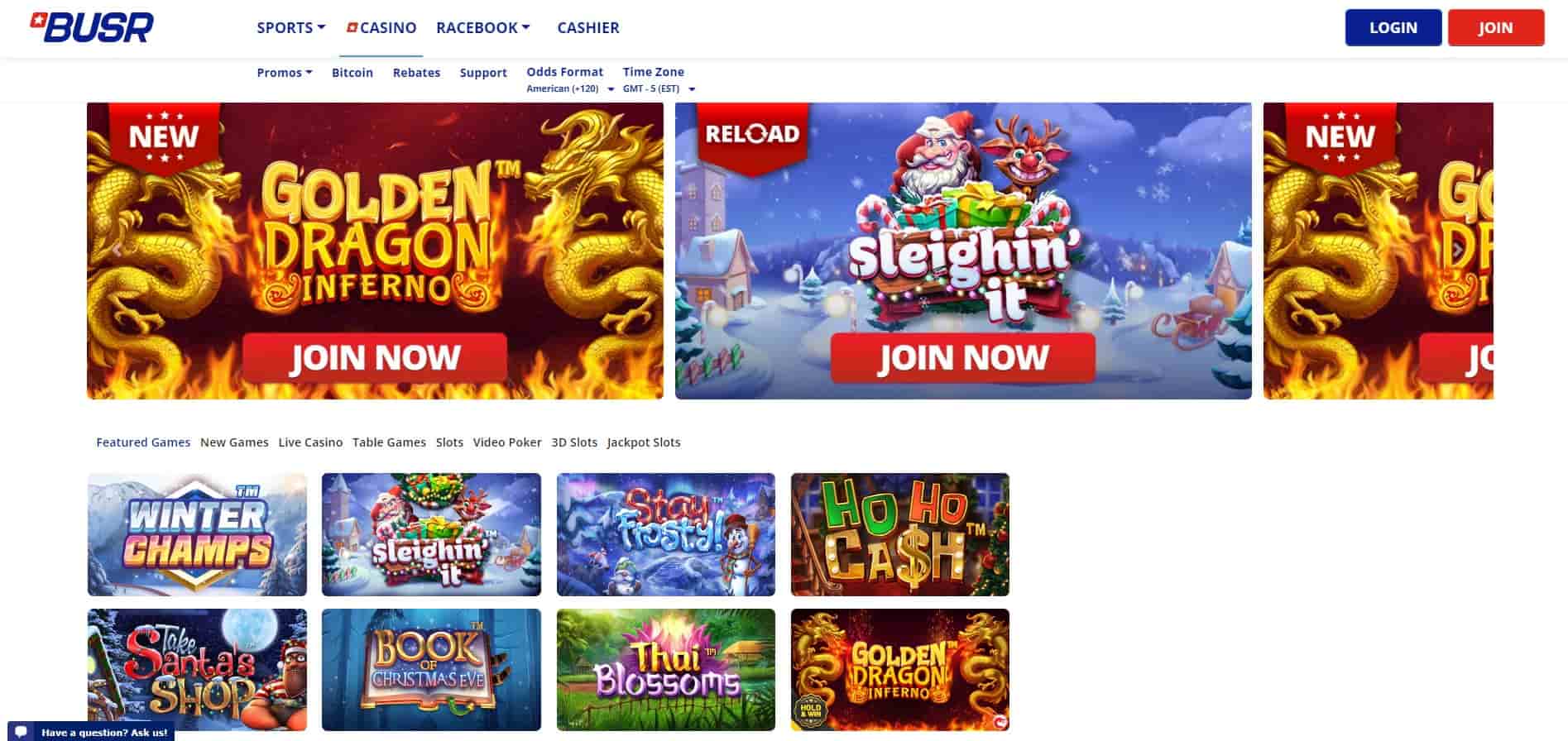 BUSR american express online casinos