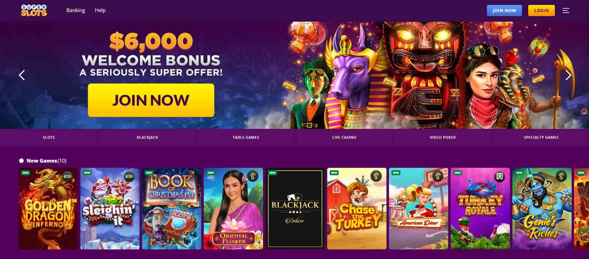 Superslots american express casinos
