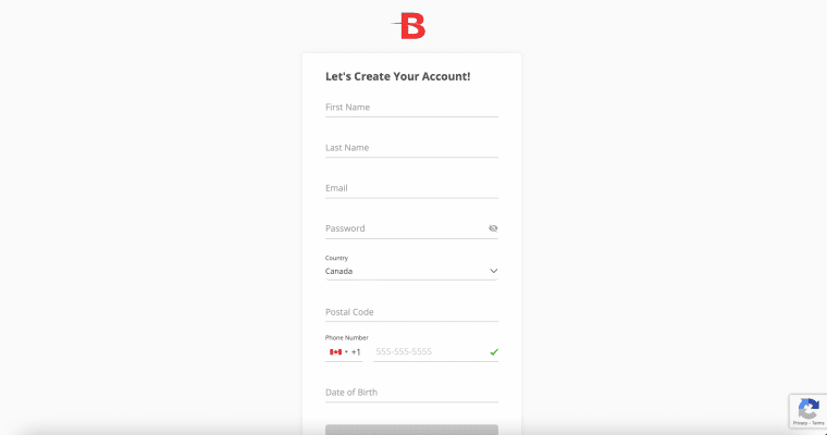 BetOnline Registration