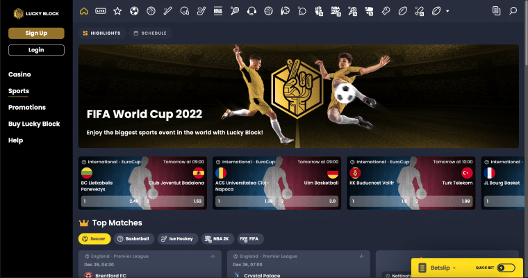 LuckyBlock Sportsbook