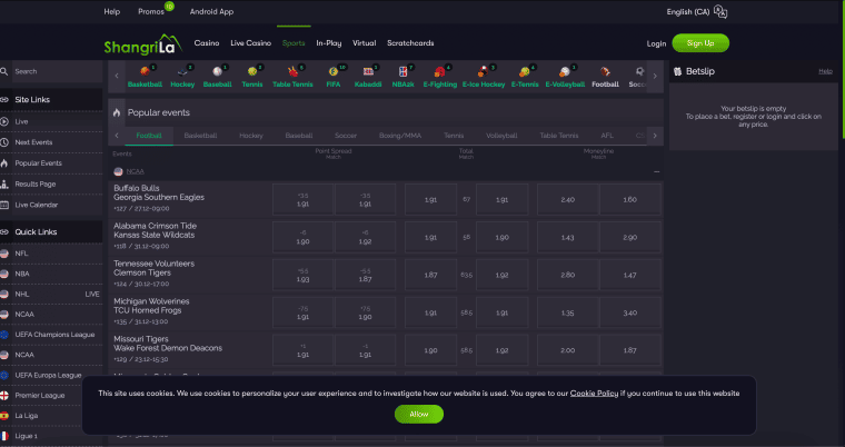ShangriLa Sportsbook