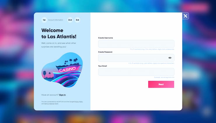 Las Atlantis Register
