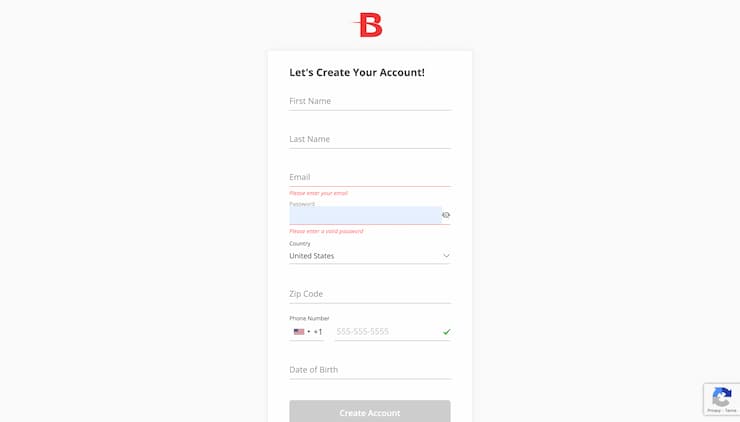 BetOnline Register