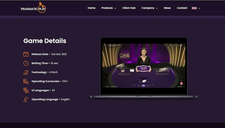 One Blackjack Live Game