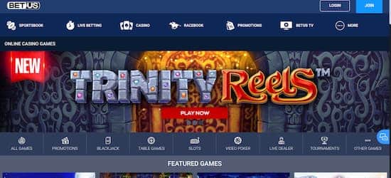 BetUS Curacao licensed casinos