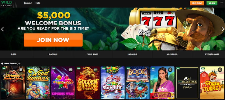 Wild Casino Top Offshore Gambling Site