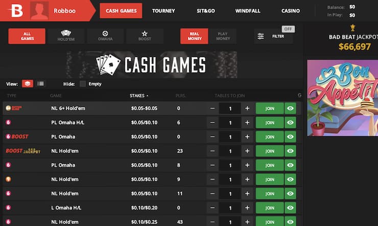 betonline online poker