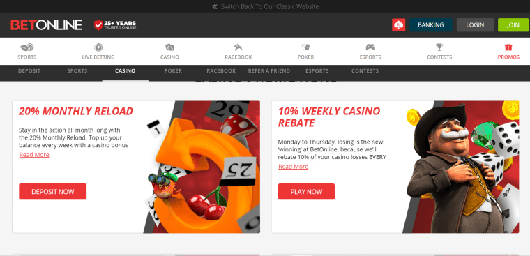 Vanilla Visa Casinos