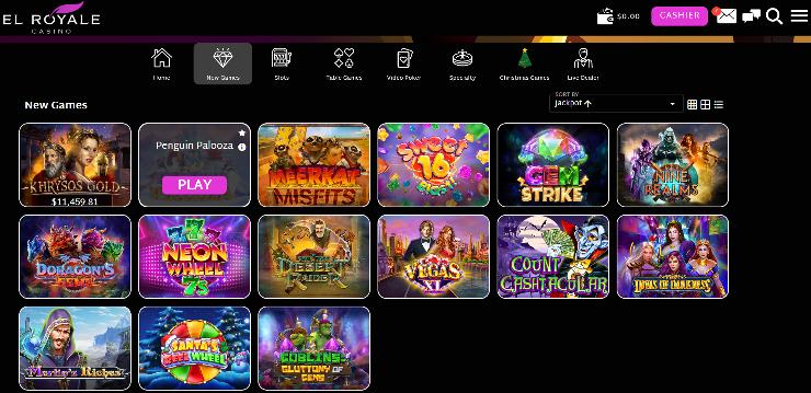 New slot at El Royale